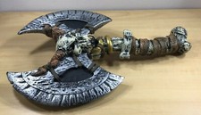 Halloween Double-Bladed Skull Horns Battle Axe Costume Accessory Disguise Inc.
