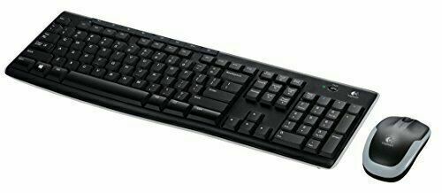 Logitech MK270 Wireless Mouse and Keyboard Combo UK QWERTY English Layout