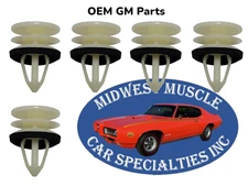 02-20 Interior Door Panel Retainer Clips GM Cars & Silverado Sierra Trucks 5p UP