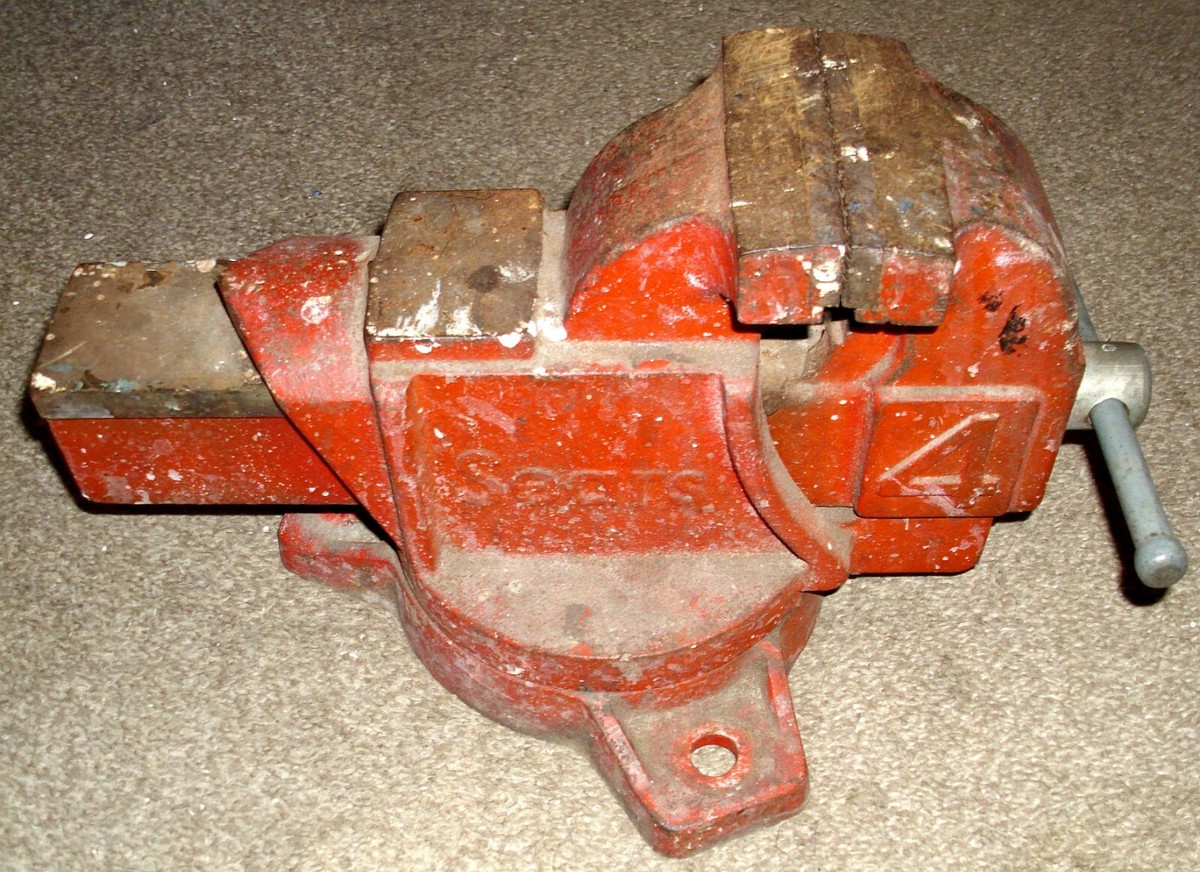 50s〜60s Sears ヴィンスエ Vintage 1960s SEARS 506.5182 Machinist Swivel Bench Vise 4 Inch