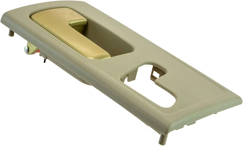 Maçaneta interna bege e dourada de fácil instalação para motoristas de carro Lincoln Town - Imagem 4 de 4