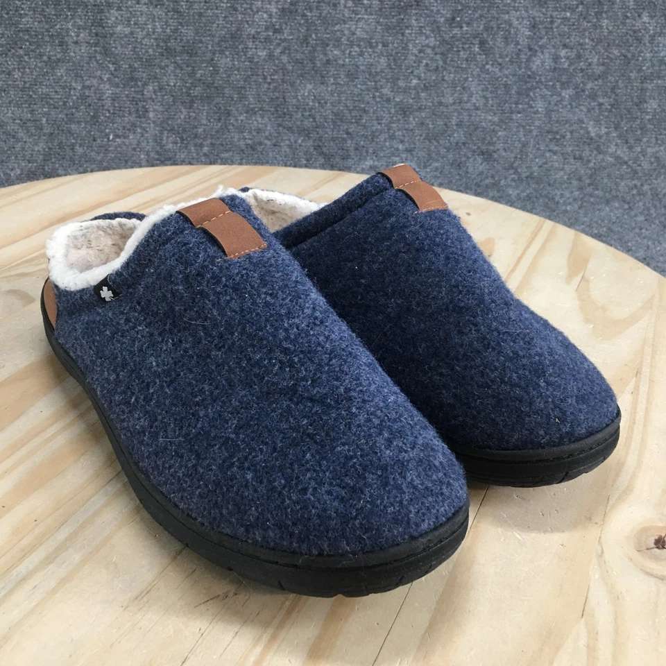 Zapatillas de mula de lana Lucky Brand para mujer M (9-10) azules sin cordones de microgamuza informales Foto 3 de 4