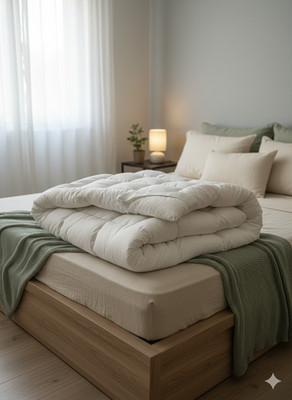 Handmade Merino Wool Mattress Topper [ WHITE-TWIN ]Breathable Natural Bed Pad