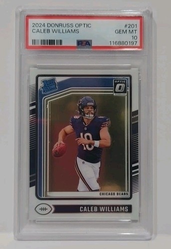 2024 Panini Donruss Optic - Rated Rookie Caleb Williams #201 (RC)