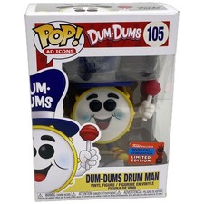 Funko POP Dum-Dums Drum Man #105 Vinyl Figure Ad Icons 2020 Fall Convention