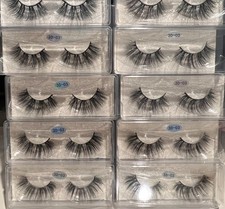 10 pair Extra Large 3D Full False eyelashes Drag Queen Cross Dresser Dancer 03
