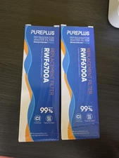 New/Sealed lot of 2 Pure plus Refrigerator Replacement Filter RWF6700A Free Ship