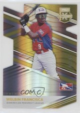 2020 Elite Extra Edition Prime Numbers Gold Die-Cut 4/10 Welbin Francisca 0c2