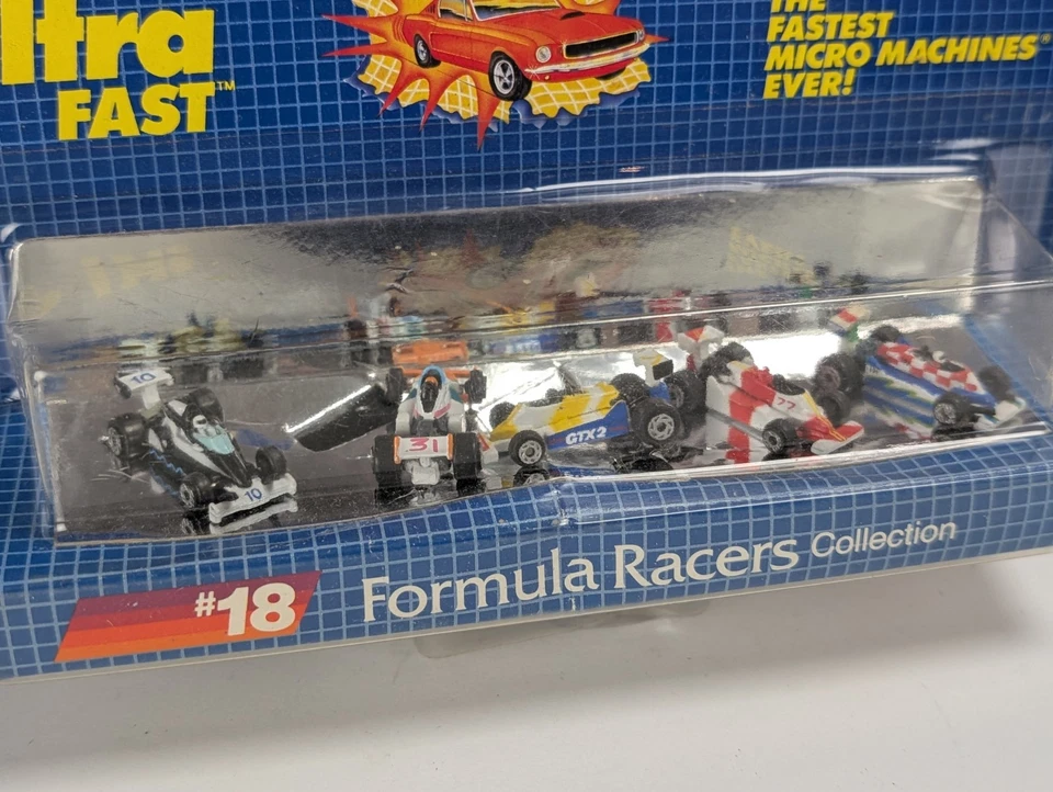 Galoob Micro Machines - #18 Formula Racers  Collection (Red Label)  Ultra Fast - Image 2 of 4