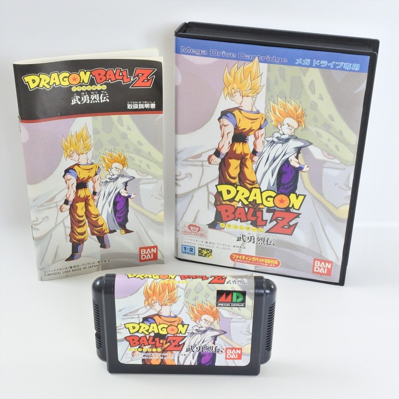 DRAGON BALL Z BUYU RETSUDEN Mega Drive Sega 0362 md