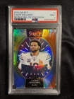 2024 Panini Select - Neon Icons Caleb Williams #4 Tie-Dye Prizm /25 (RC) PSA 9