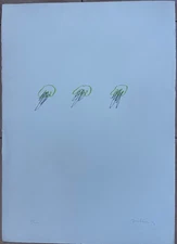 Ettore Sordini Composizione Firmata Litografia 70,5x50,5 cm Es: 65/100 -5