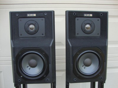 Awesome JBL XPL90 2-way Speakers with MTX-90 Stand ~ Reconditioned