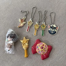 Sailor Moon Capsule Toy Gacha 8 Piece Set Collectible Figures Japan Version