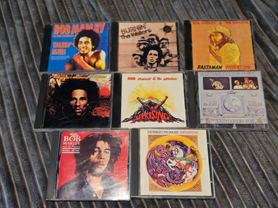 Reggae -Bob Marley & the Wailers HUGW CD LOT OF 8