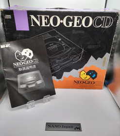 Neo Geo CD System SNK NeoGeo Top Loading Model Console From Japan