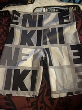 Nike Girl's DriFit One Bike Shorts Little Kids/Big Kids Light Smoke