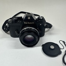 Nikon EM SLR Film Camera WITH Series E 50mm f1.8 Lens