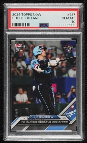 2024 Topps Now All-Star Game /22507 Shohei Ohtani #437 PSA 10 GEM MT 9ow
