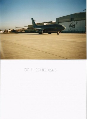 Flugwesen Airplane Foto: Flugzeug EADS Airbus Photo 2003 Privatfoto