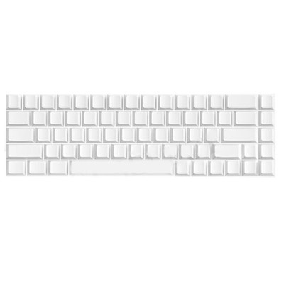 Original Height 68 Key White Keycaps Durability Keycap For Mechanical Keyboards
