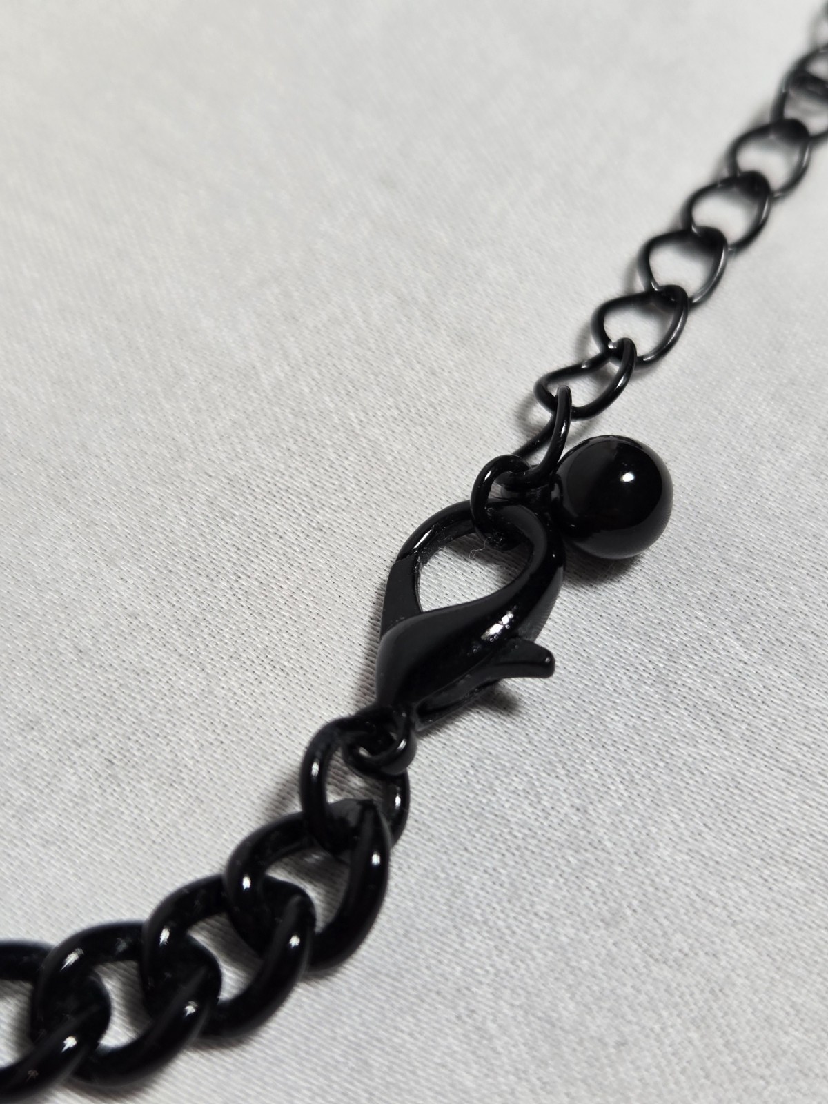 Multicolor Rhinestone Statement Bib Necklace Gunm… - image 10