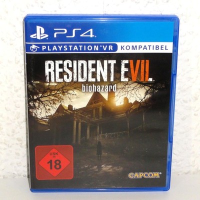 PS4 Playstation 4 Spiel Resident Evil 7 Biohazard Uncut USK18 komplett mit Inlay