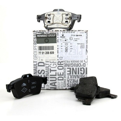 Renault Laguna Espace Brake Pads Set 2002-2015 Genuine 7701206609