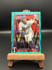 2025 Topps Chrome Update Alejandro Osuna Aqua Wave Refractors #USC174 #/199