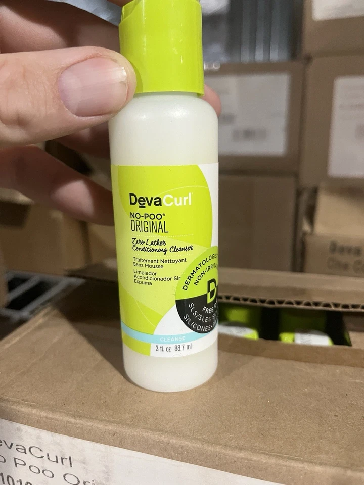 Devacurl Deva Curl No Poo Original Cleanser 24 Pack 3oz 72oz Total!  - Image 2 of 3