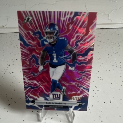 Topps 2025 resurgence Malik Nabers New York Giants #73 Rookie Numbered /299