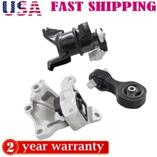 For 2012-2013 Honda Civic 1.8L 3PCS Engine Motor & Auto Transmission Mount Set