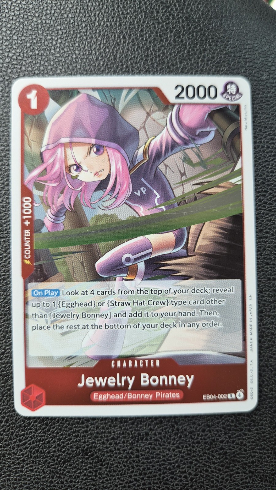 Joyería de una pieza Bonnie EB04-002 lámina rara