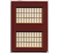 DESIGN PRESERVATION MODELS HO DPM 2 Story Steel Sash Window (4)