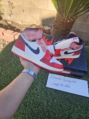 Size 6.5y - Jordan 1 Retro OG spider man 