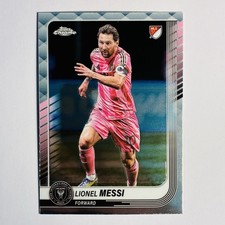 Topps Chrome Lionel Messi🐐 Inter Miami CF 2025 MLS Soccer Card #10 World Cup🏆