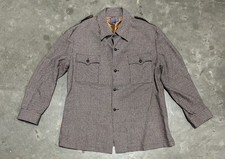 Vintage 1960s Pendleton Houndstooth 100 Virgin Wool Jacket Size XL Made in USA