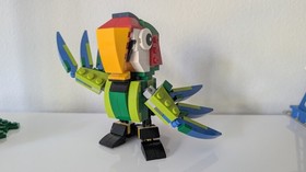 99% 31031 LEGO CREATOR 3 In 1: Rainforest Animals With Instructions 