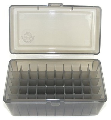 FSR Plastic Ammo Box Medium Rifle 50 Rd Trans Smoke FS-MR-50-Smoke