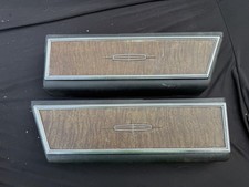 1967 Lincoln Continental Rear Coupe Armrest Wood Grain  Box