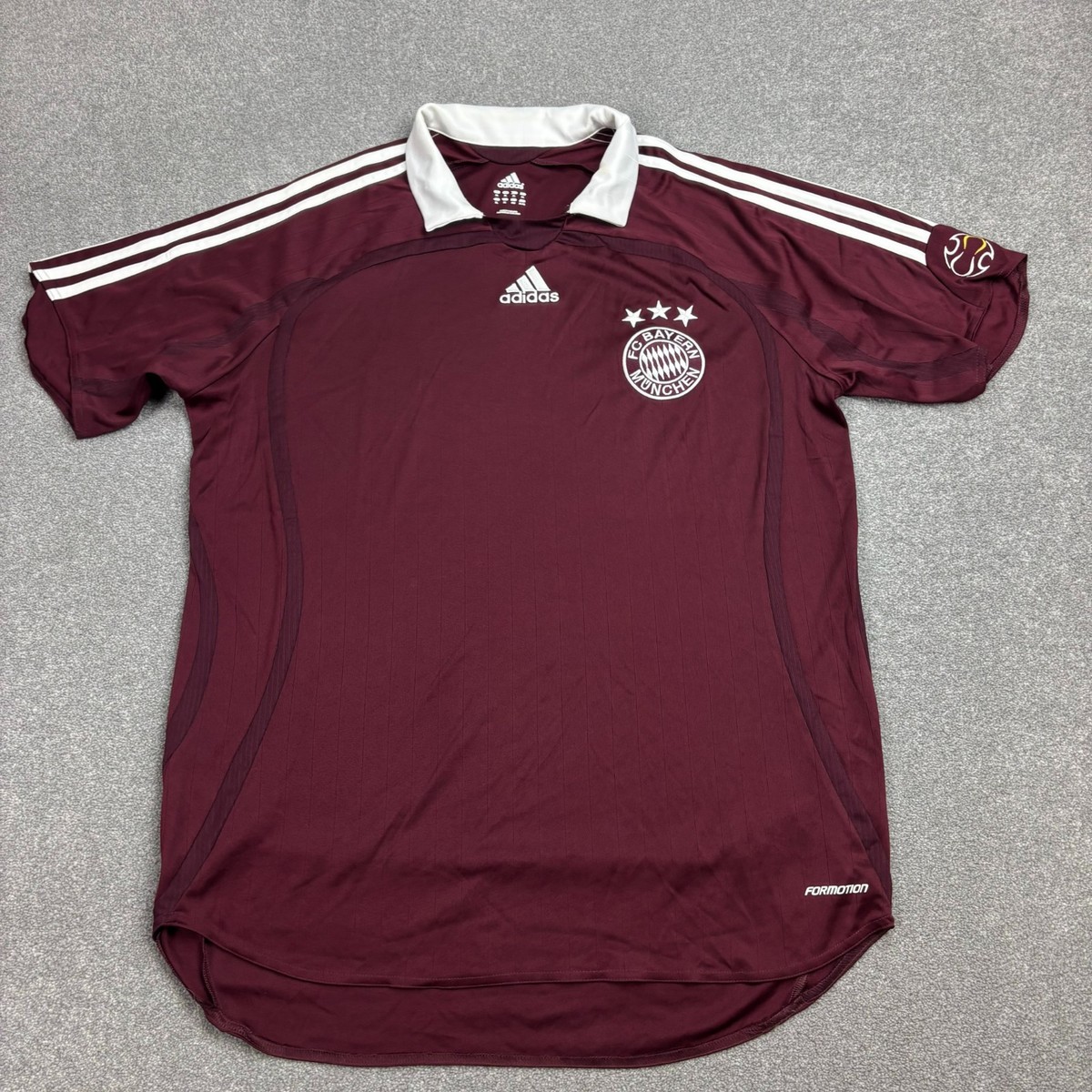 Bayern Munich Shirt Adult X Large Red 2006-07 Adidas Formotion