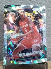 2025 Panini Prizm Natasha Howard Silver Cracked Ice #54 Indiana Fever