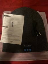 Bluetooth Beanie That Is Wireless, Comes With Cord, Instructions, And Never Worn