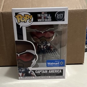 Funko Pop! Marvel Sam Wilson Captain America #817 Walmart Exclusive Vinyl Figure