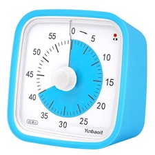 Upgraded Visual Timer with Protective Case 60 Minute Countdown Timer for with...