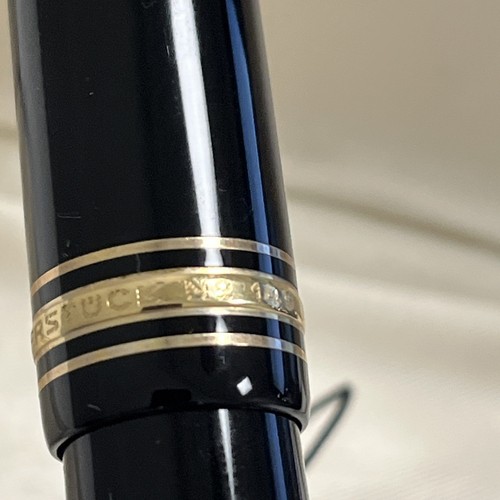 Montblanc Meisterstuck 149 2-Tone 4810 14c Fountain Pen 1980s CLEAN FAST SHIP🔥 - Picture 22 of 24