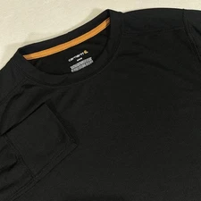 Carhartt Force Extremes Mens Medium Black Thermal Base Layer Long Sleeve Shirt