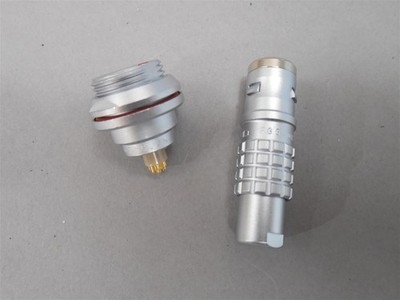 NOS - LEMO Connector Mated Pair: EEG.0K.305 Receptacle FGG.0K.305 Plug 5-Wire