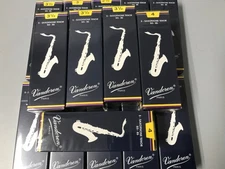 Vandoren Traditional Bb Tenor Saxophone Reeds Boxes or Singles Mix & Match
