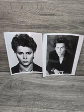 Vintage Johnny Depp Picture Photo Press Photograh Headshot